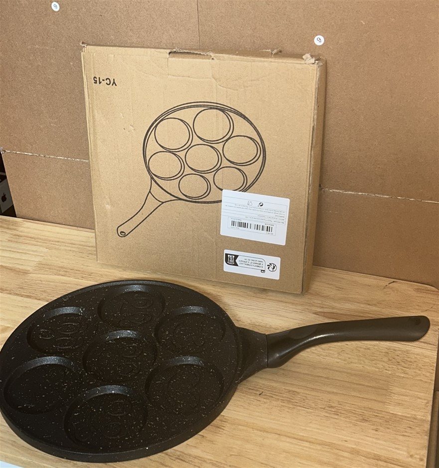 7-Mold Mini Pancake Pan
