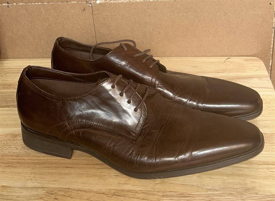 AQUILA Classic Brown Leather Shoes