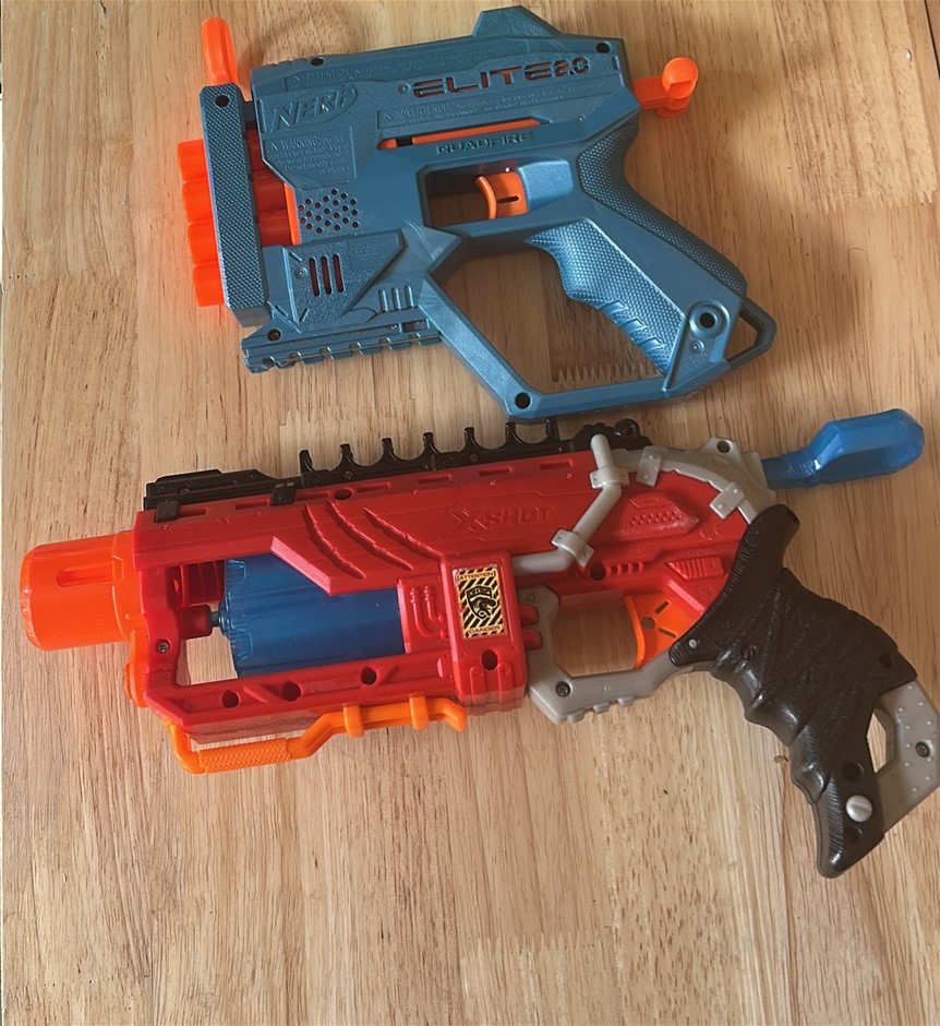 2x Kids Gun Toys