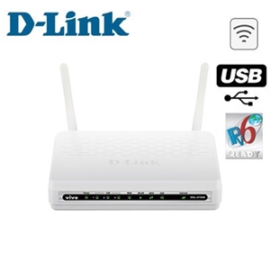 D-Link Wireless N300 ADSL2+ Modem Router