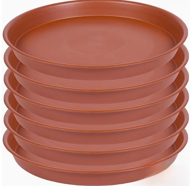 Artevasi Round Plant Saucer, Terracotta, 35 cm, pack of 6
