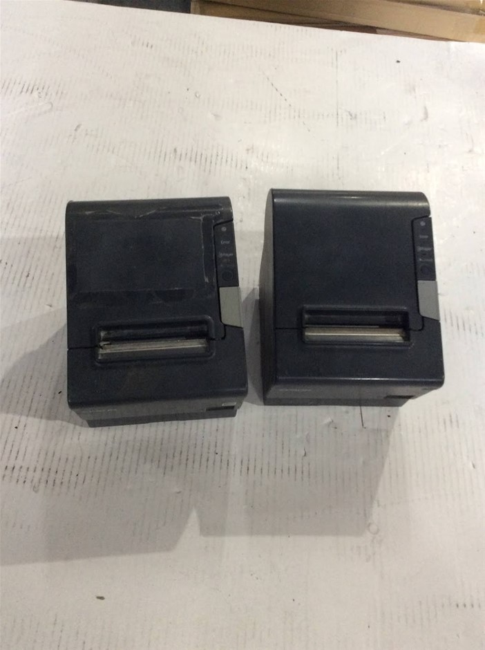 Epson TM-T88V Receipt Printer (Lot of 2)