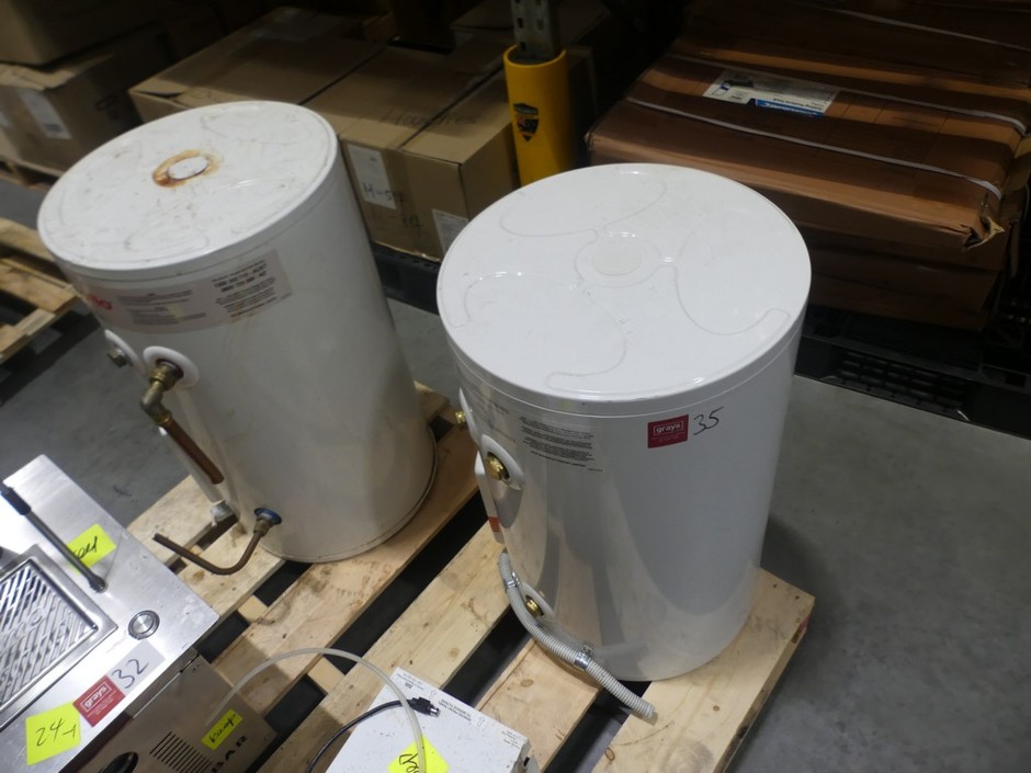 <p>Hot Water Heaters (x2)</p>