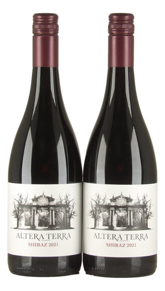 Altera Terra Shiraz 2021 (2x 750mL), Multi Region.