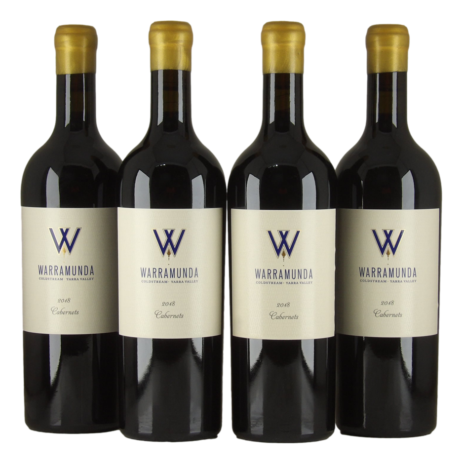 Warramunda Cabernets 2018 (4x 750mL), Yarra Valley.