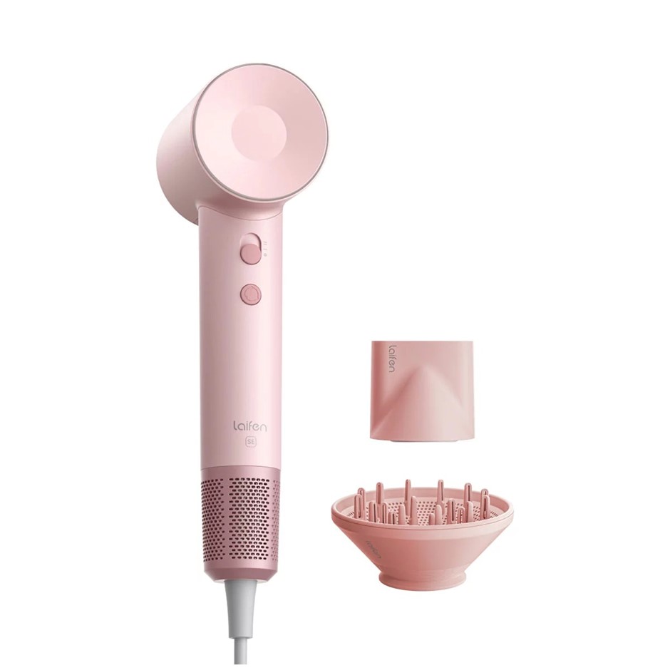 LAIFEN SE High-Speed Hair Dryer 1HD12-G-AU Pink.