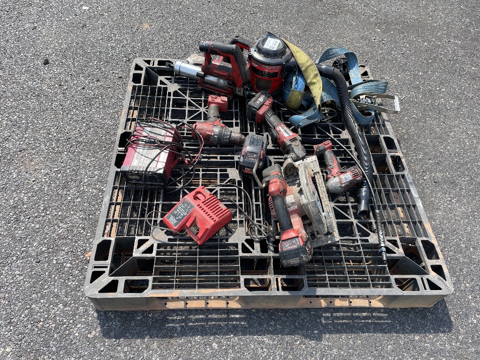 Pallet of Milwaukee Tools