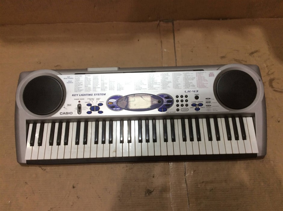 Casio LK-43 Key Lighting Electronic Keyboard