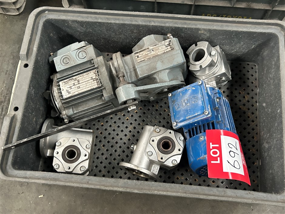 SEW-Eurodrive Motor and GMC 3 Phase Asychronous Motor + Aassorted Parts