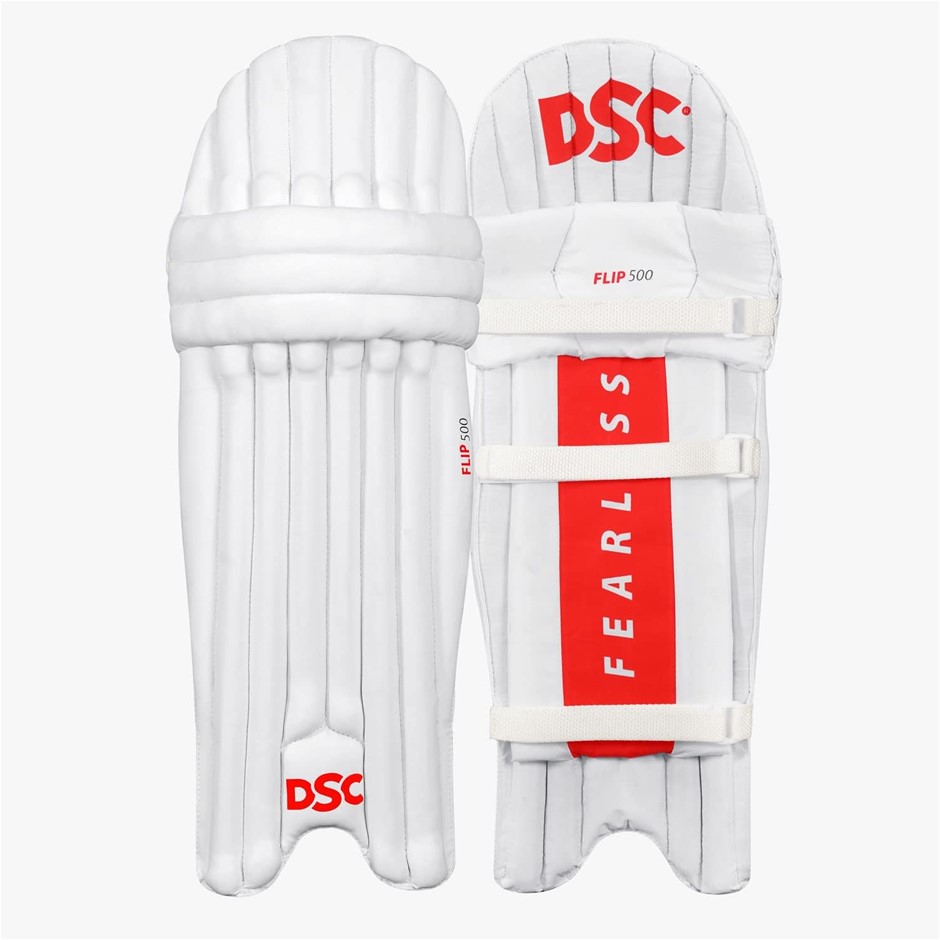 DSC Batting Legguard Flip 500 Boys RH.