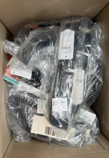 Assorted Box of Pet Items incl Collars, Harnesses etc. NB: Items may not b