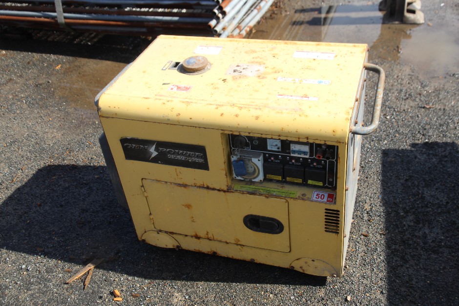 <p>Gen-Power GP-SDG6500S Portable Diesel Generator</p>