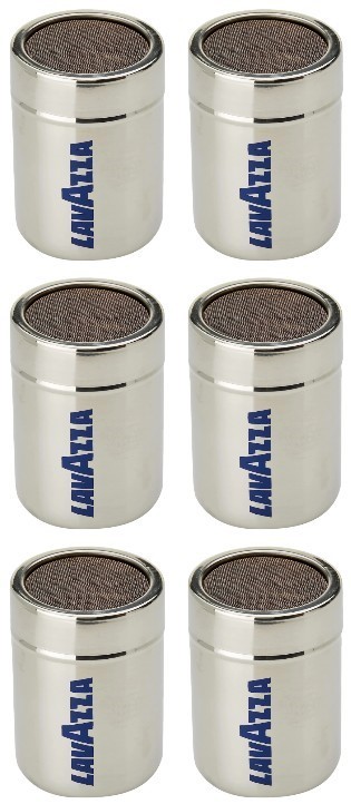 Lavazza Stainless Steel Fine Mesh Shaker 6pcs