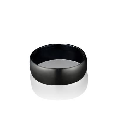 Men's Black Band Ring - USA Size 9