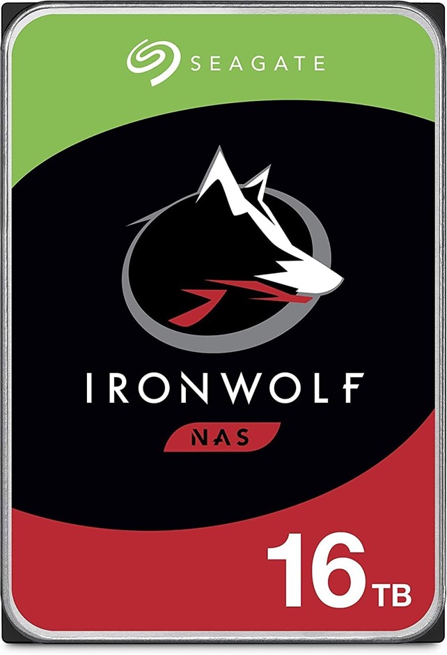 Seagate IronWolf 16TB NAS Internal Hard Drive HDD, (ST16000VN001). RRP: $1,