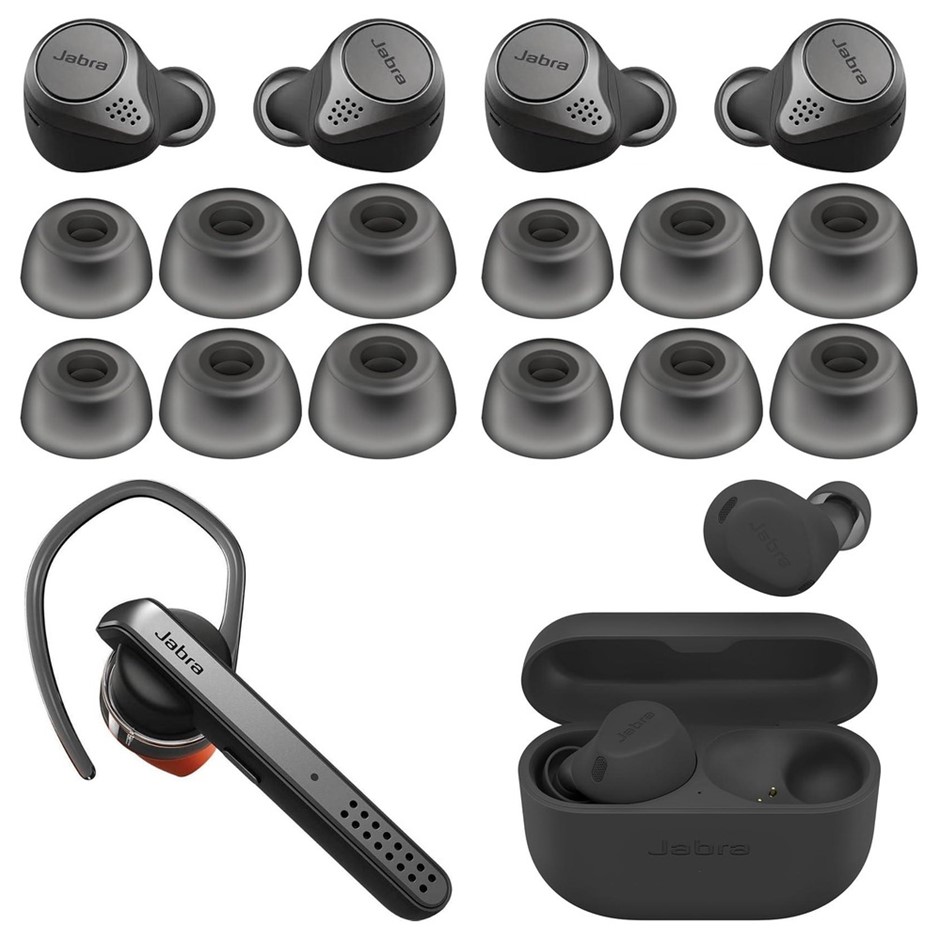 4 x JABRA Wireless Earbuds. 2 x JABRA Elite 75t ANC Wireless Earbuds. 1 x J