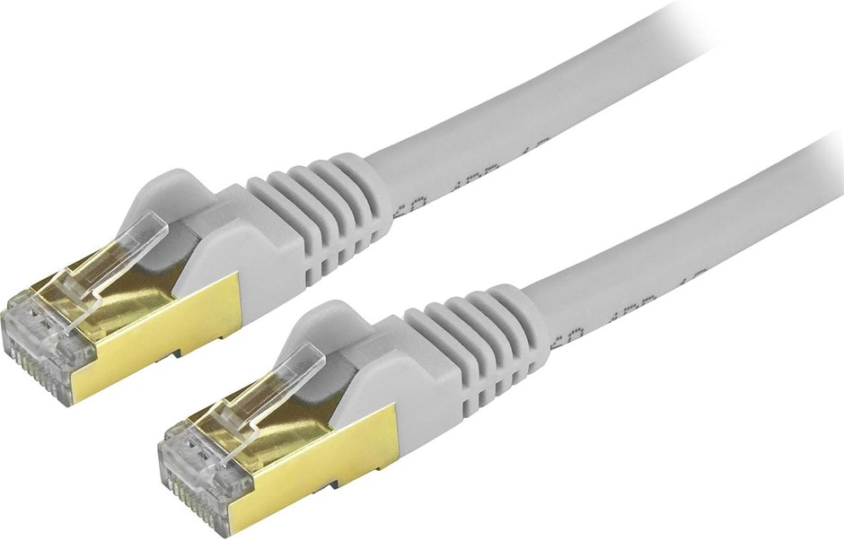 StarTech 14ft CAT6a Ethernet Cable - 10 Gigabit Shielded Snagless RJ45 100W