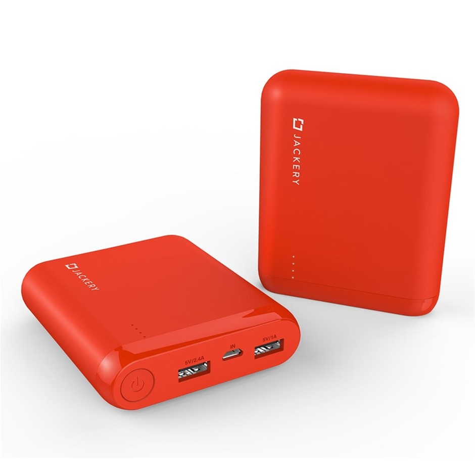 2 x JACKERY Trend 260 12000mAh Portable Dual USB Power Bank Battery Phone C