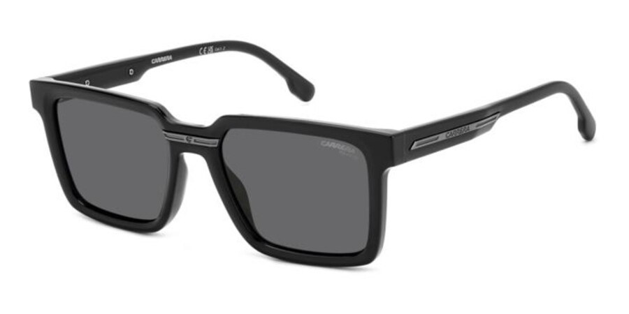 CARRERA Victory C 02/S Polarized Sunglasses, 54-19-145, Lens Cat.3, Black (
