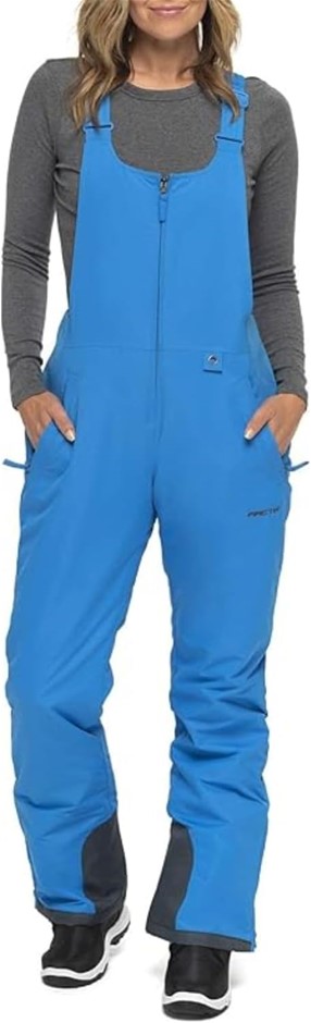 ARCTIX Women's Essential Insulated Bib Overalls, X-Small (0-2) Short, Marin