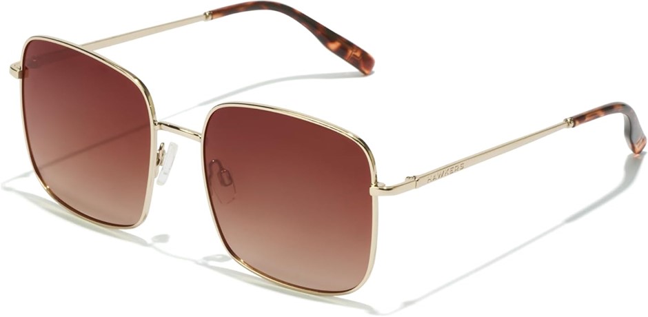 HAWKERS Unisex ROYAL FLUSH Sunglasses, Polarized Gold Brown, HRFL22DWMP. B