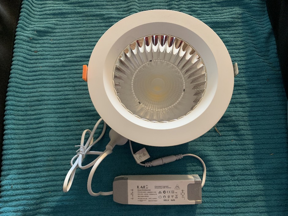 2 x LAE Low URG LED Downlights (Unused)