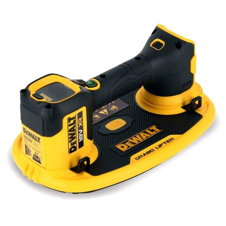 DeWALT 18V Li-ion Cordless Vacuum Grabo Suction Lifter - Skin Only. NB: Not