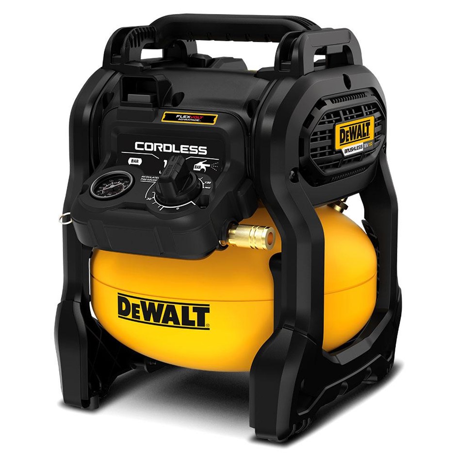 DeWALT 18V XR Li-ion Cordless Brushless 10L Air Compressor - Skin Only. NB: