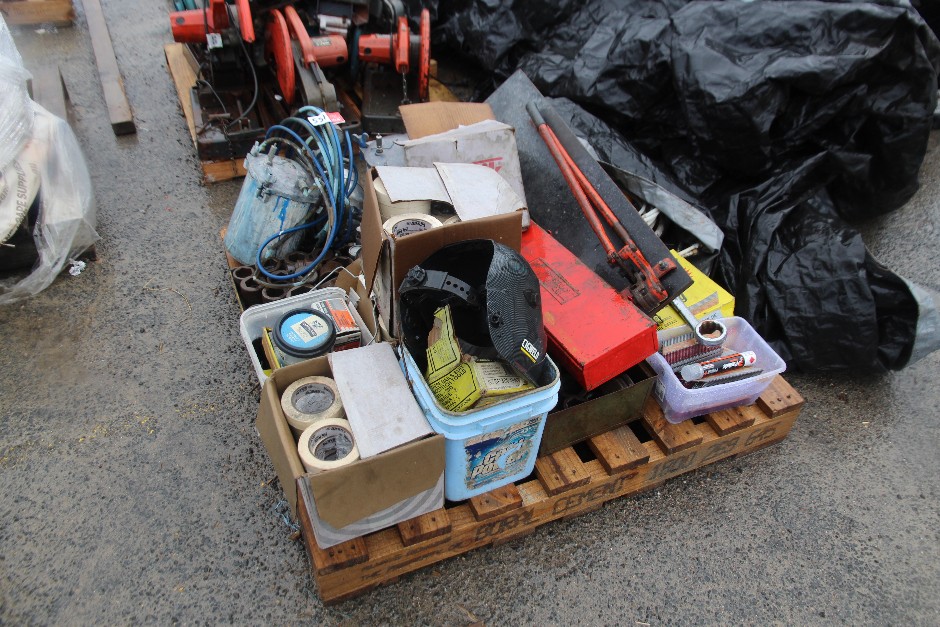 Work Shop Tooling on Pallet