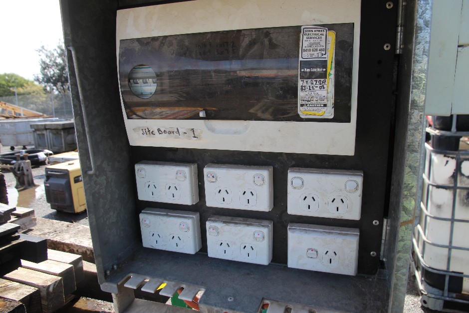 Free Standing Work Site Power Cabinets