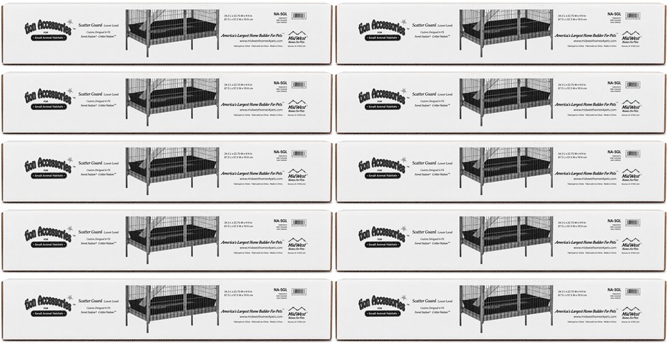 10 x Ferret Nation Lower Scatter Guard for Ferret Nation & Critter Nation S
