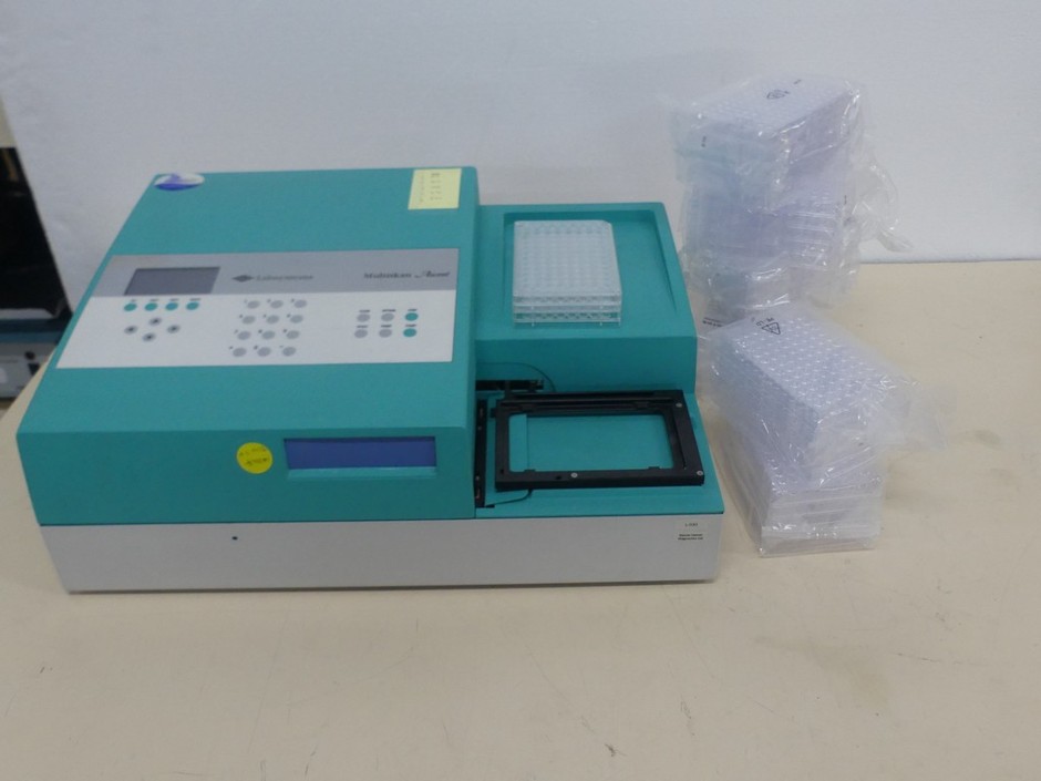 <p>Microplate EIA Reader 96 Well 5 Filter Settings 405, 414, 450, 540 & 620
