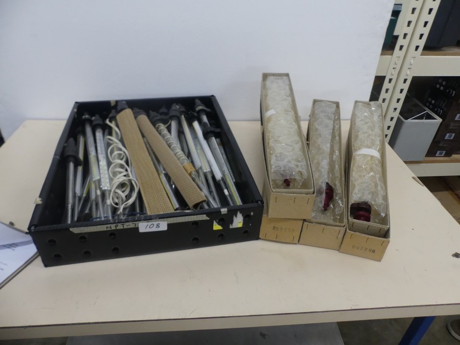 <p>Contact Thermometers, Assorted Sizes</p>