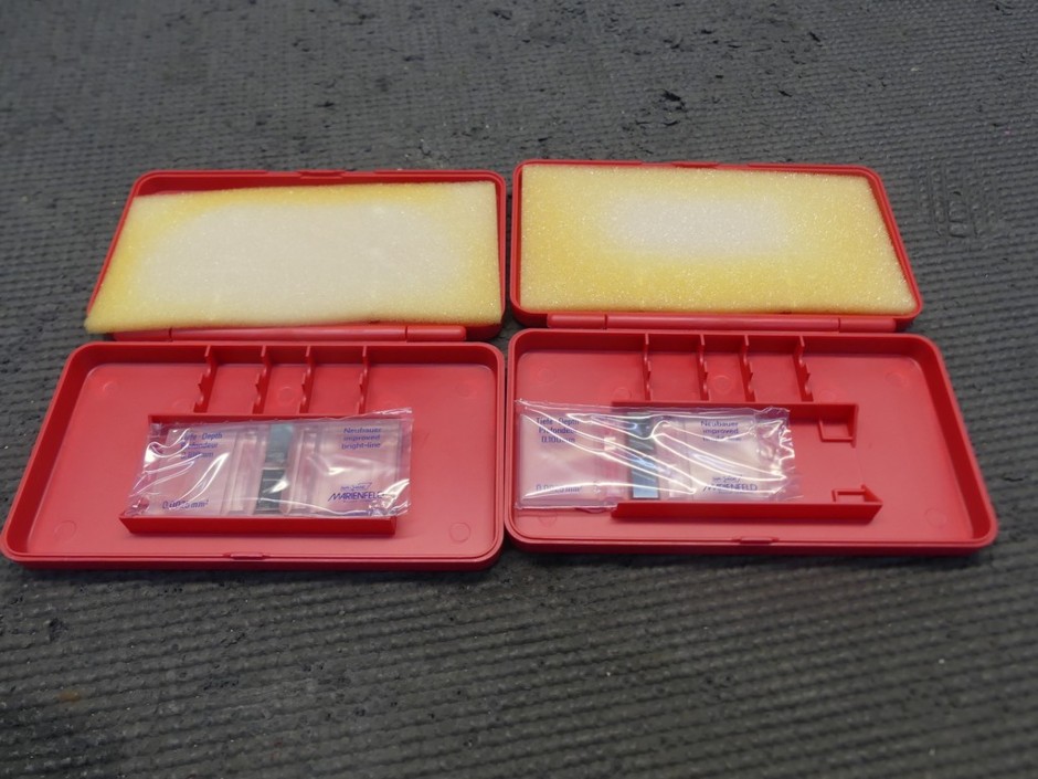 <p>Haemacytometers, Neubauer Improved Brightline with Cover Slip</p>