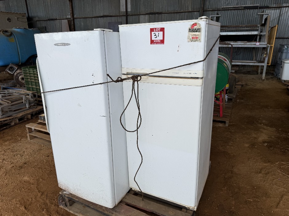 2 X Assorted Non Operational Refrigerator/ Freezers