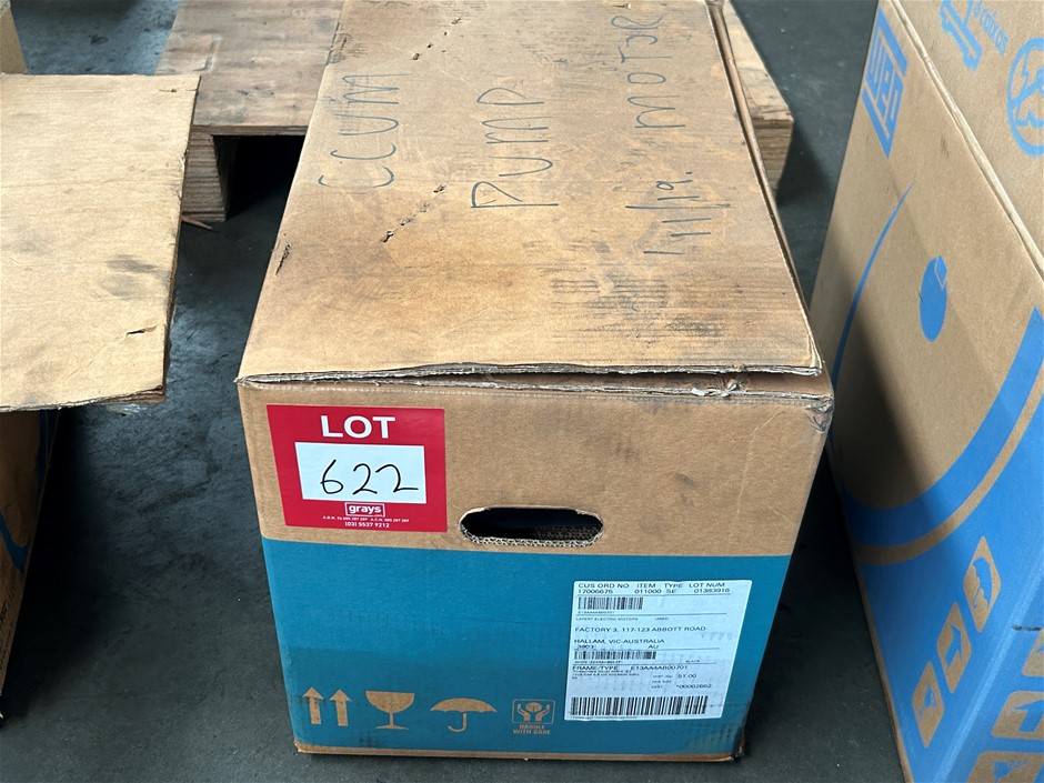 New Lafert 5.5kW 3 Phase Electric Motor (Unused)