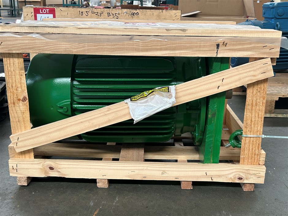 New WEG 15kW 3 Phase Electric Motor (Unused)
