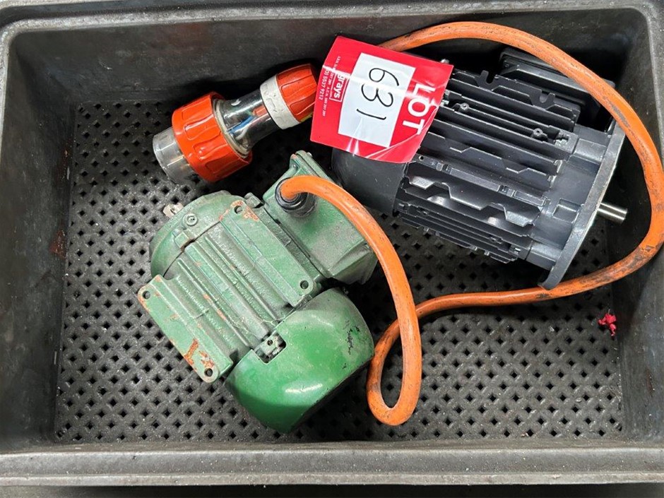 2 x Assorted Electric Motors