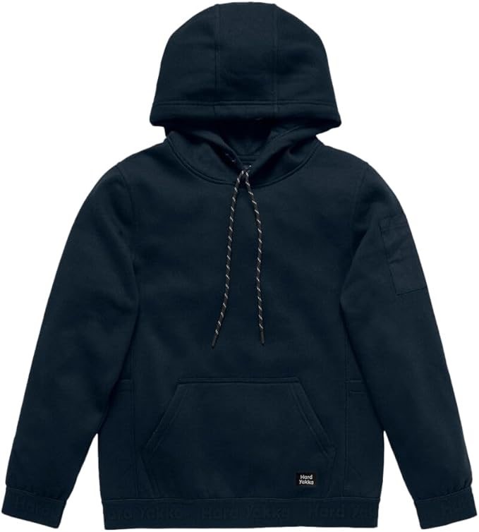 HARD YAKKA Women's Legends Heritage Gladiator Hoodie, Size XS, Navy, Y08814