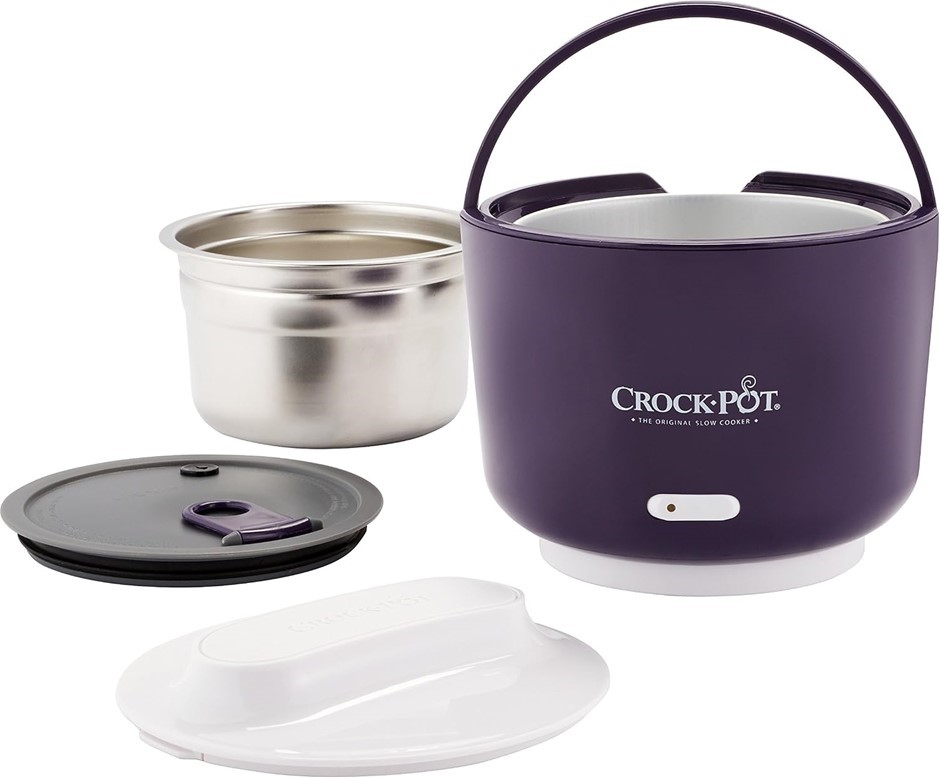 CROCK-POT 24-Ounce Lunch Crock Food Warmer, Purple