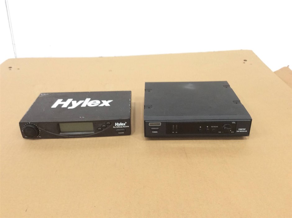 Hylex PLL Diversity Receiver + Belmarck C8870F UHF Receiver
