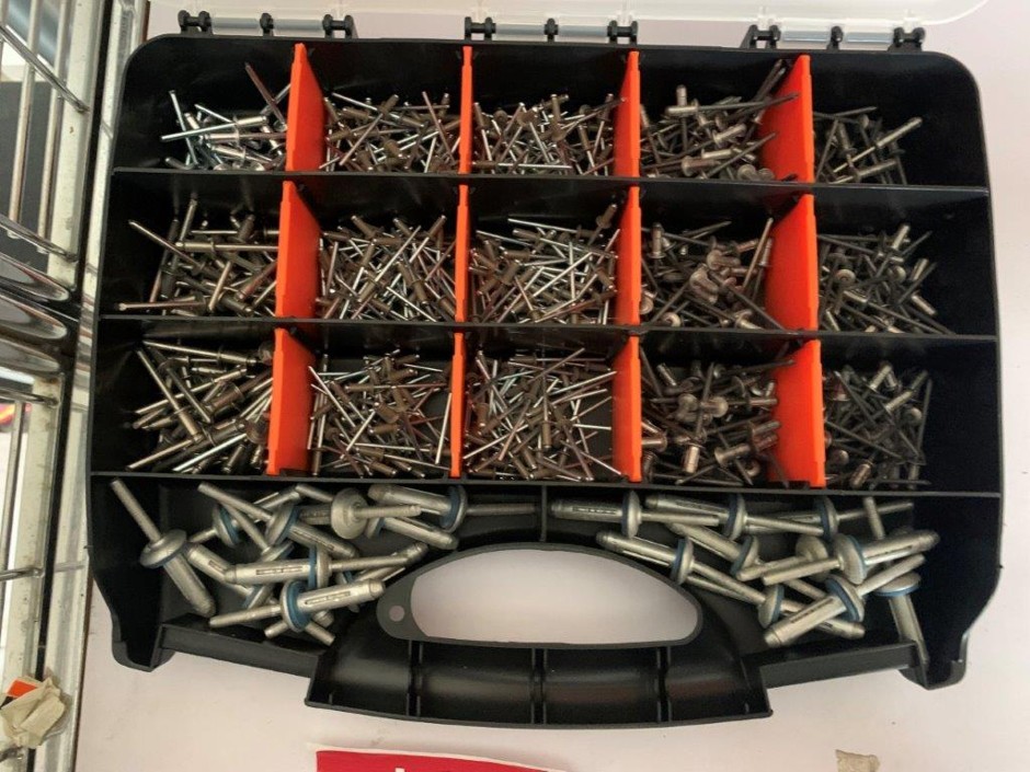 Quality Small Sized Carry Case with Assorted Rivets (Unused)