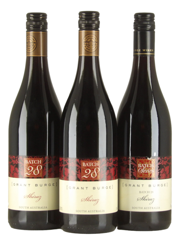 Batch 28 - Grant Burge Shiraz 2012/13 (3x 750mL), Barossa SA.