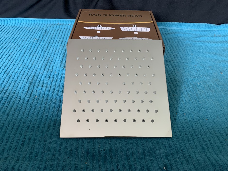 2 x Various Shower Heads, Both Chrome Finish  (Unused)