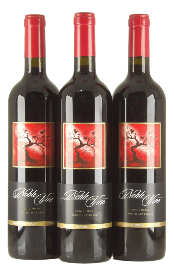 Noble Vine Shiraz 2019 (3x 750mL), South Aust.