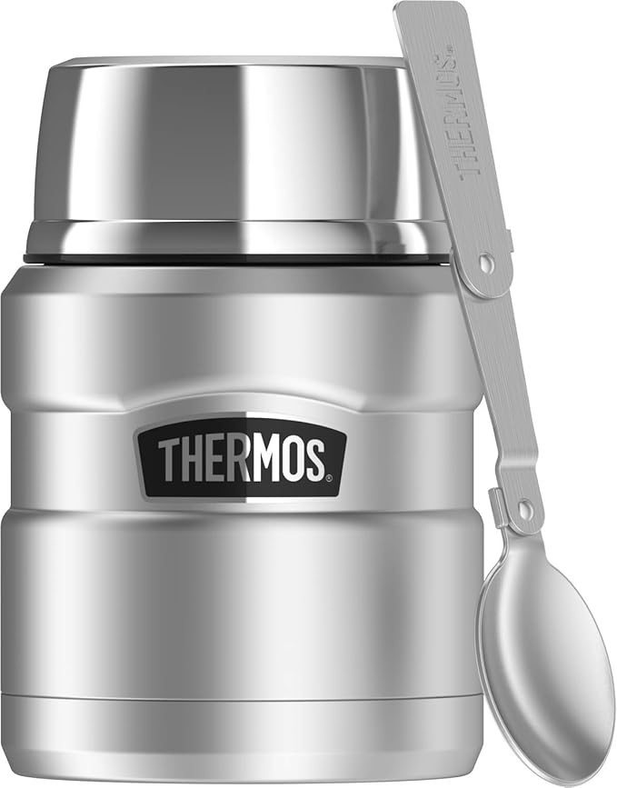 Thermos Stainless King Vacuum Insulated Food Jar. Size: 470ml. Size: Stainl