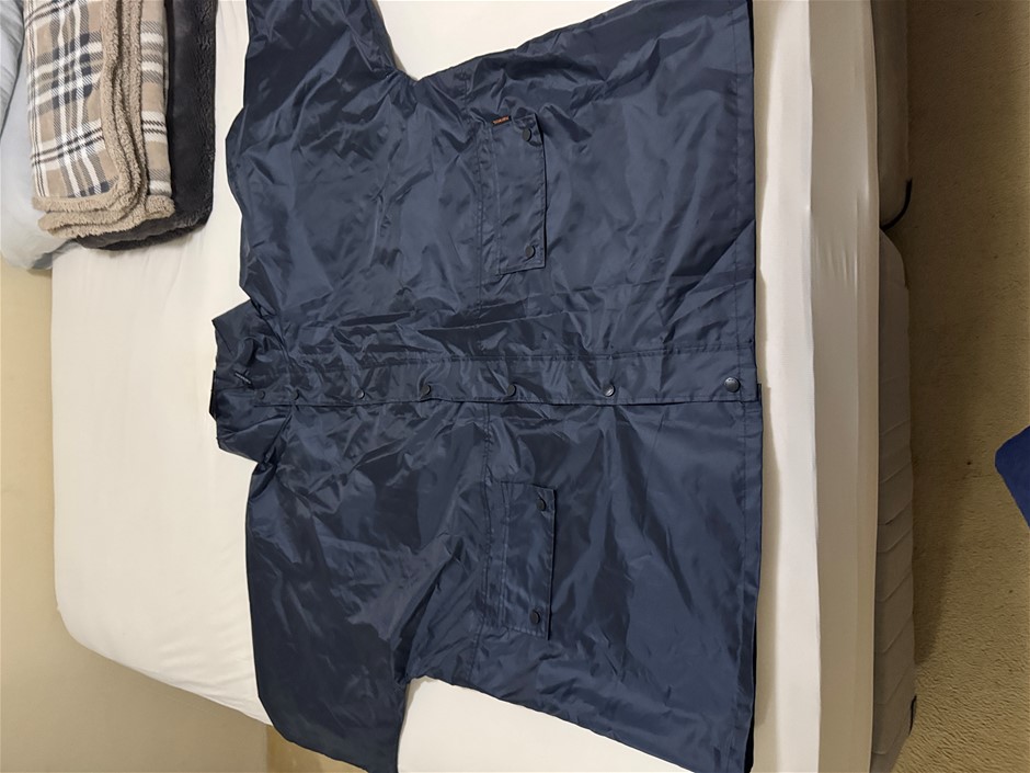PORTWEST RAINCOAT NAVY SIZE 9XL
