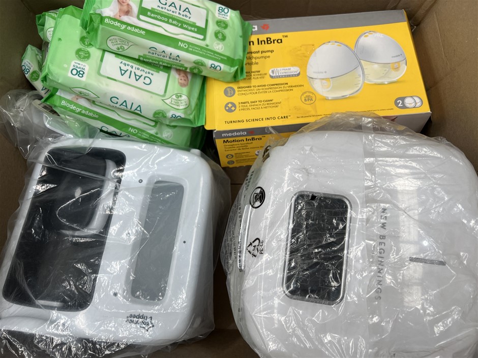 4 x Assorted Baby Products. NB: Photo as is. Some Not in Original Packaging