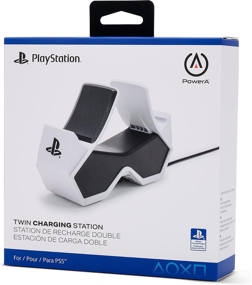 PLAYSTATION PowerA Twin Charging Station for DualSense Wireless Controllers