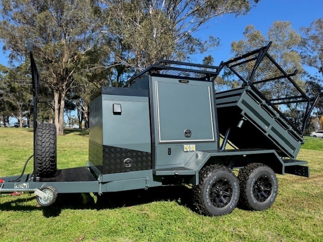 2025 Heaavy Duty Tradie Tipper Trailer - Grey (Unused)